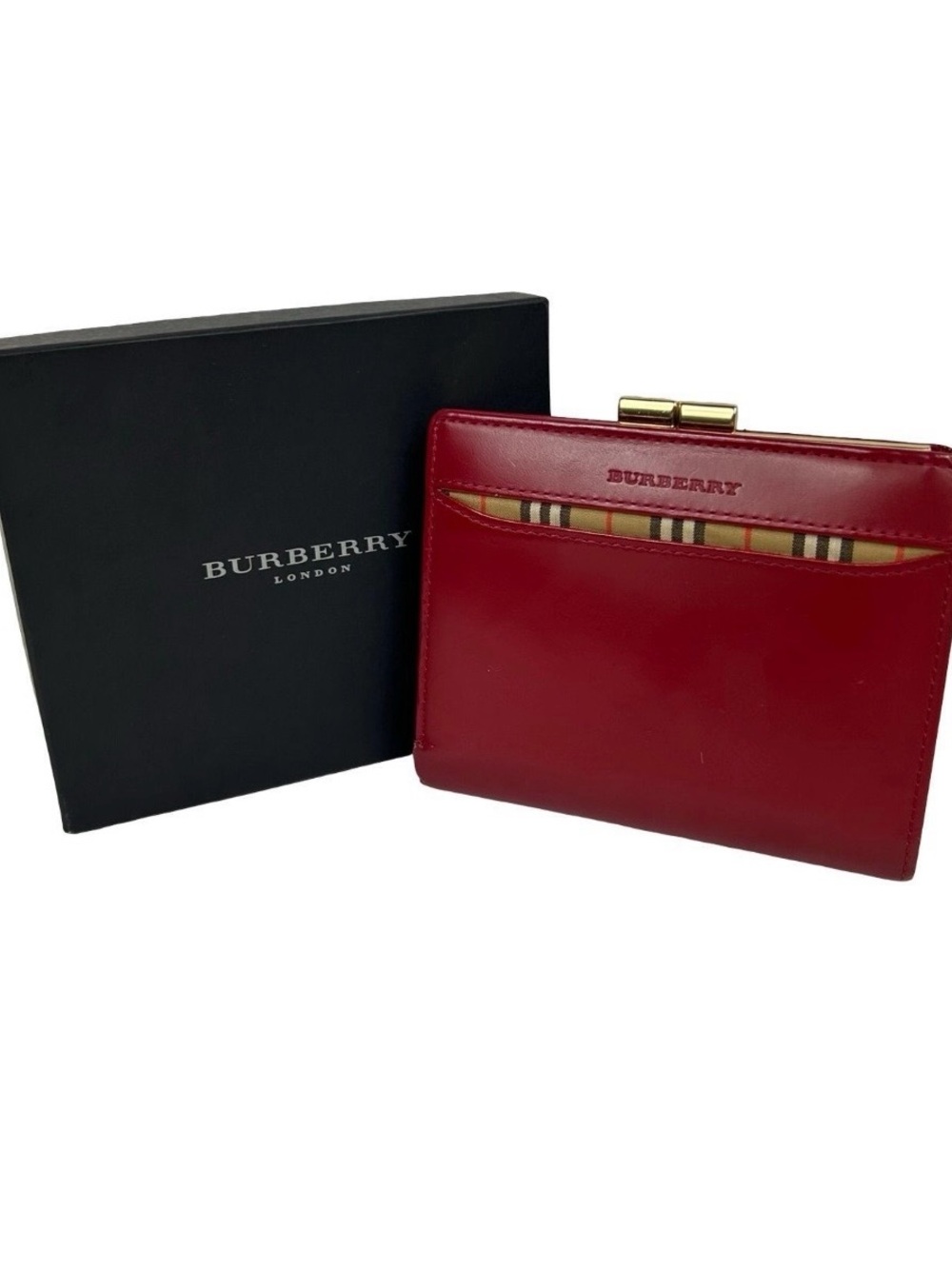 Burberry Nova Check Bifold Wallet - Classic Beige Check